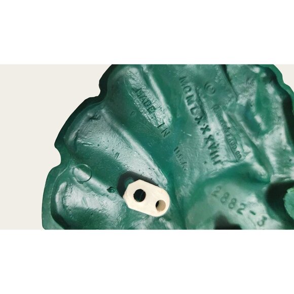 Vintage Homco Green Fish Wall Hanging Decor Set Of 2* 51 - Picture 5 of 11